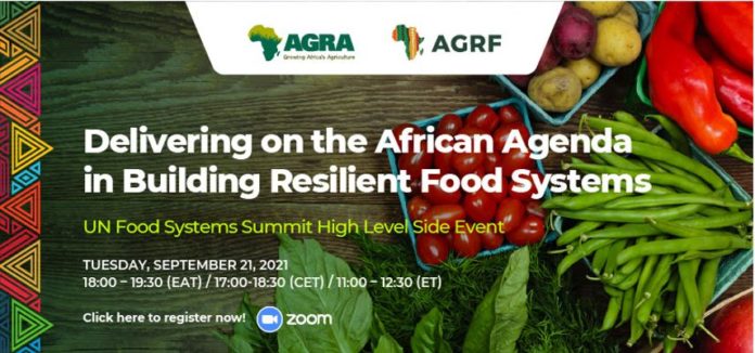 UNFSS High Level Side Event: Delivering on the African Agenda in Building Resilient Food Systems
