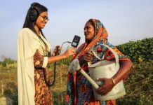 African small-scale farmers use radio and mobile phones to send a message of optimism and caution to world leaders attending Food Systems Summit