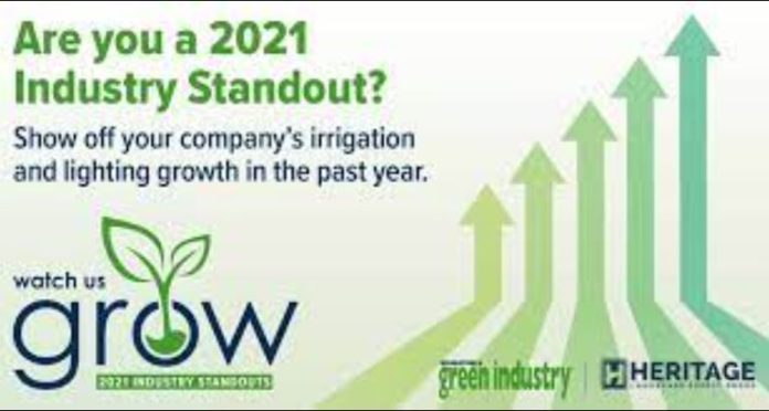 Irrigation & Green Industry names Watch Us Grow: 2021 Industry Standouts