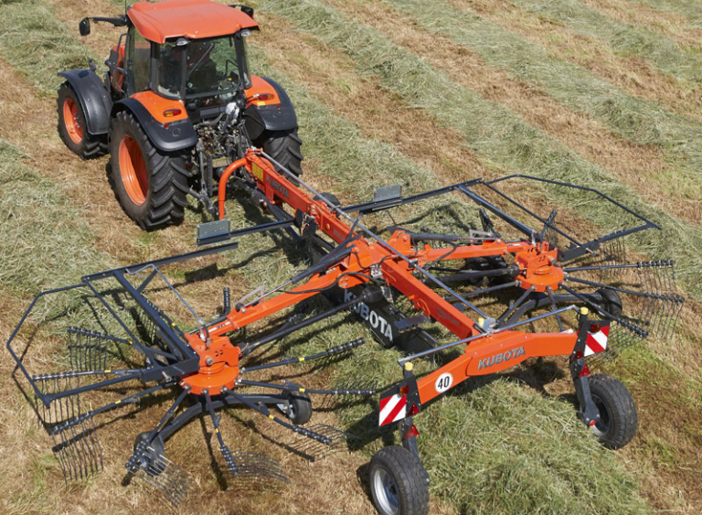 Smith Power to launch double rotor rake from Kubota - Farmers Review Africa