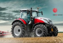 STEYR recognized as Red Dot Design Award winner for Terrus CVT tractor