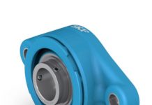 The hygienic design of SKF Food Line ball bearing units, sets the industry standard in safe food production