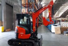 Kubota U30-6s CAB version to make NAMPO debut