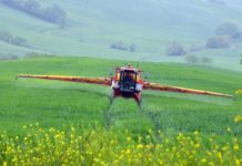 The BKT tires for spraying and weeding