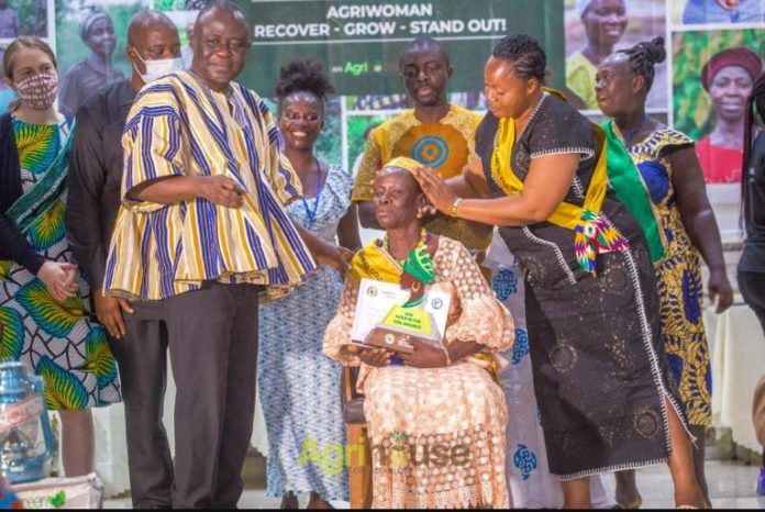 Evelyn Andoh, farmer in Ghana wins gold at WOFAGRIC Awards
