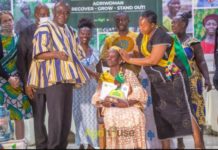 Evelyn Andoh, farmer in Ghana wins gold at WOFAGRIC Awards Evelyn Andoh, farmer in Ghana wins gold at WOFAGRIC Awards