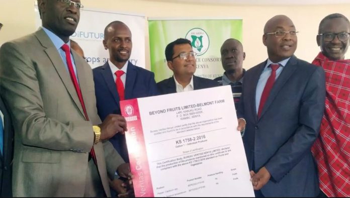 Kiambu farm in Kenya to be first to get certified for food safety compliance