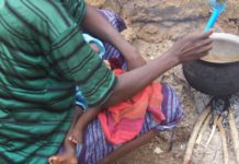 Hundreds of school children in Zambia receiving meals to improve education