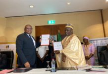 The African Development Bank and the government support a financing agreement to develop agricultural value chains