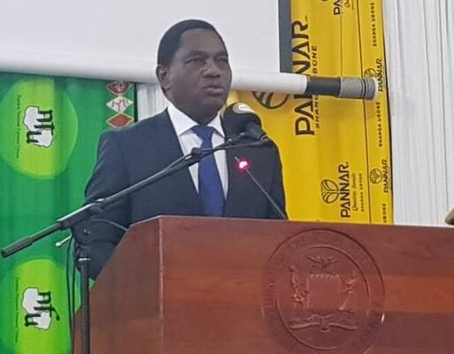 In suit, President Hakainde Hichilema