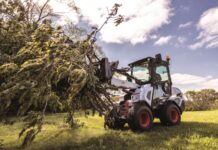 New BrushcatTM and Log Grapple Attachments from Bobcat
