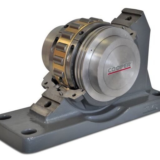 The new angled support pedestal from Cooper reduces installation time
