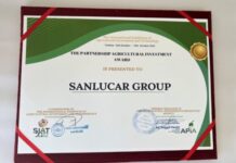 SanLucar receives partnership agricultural investment award in Tunisia SanLucar receives partnership agricultural investment award in Tunisia