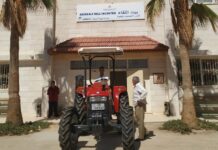 Donation of Case IH tractor supports Jordanian children with disabilities
