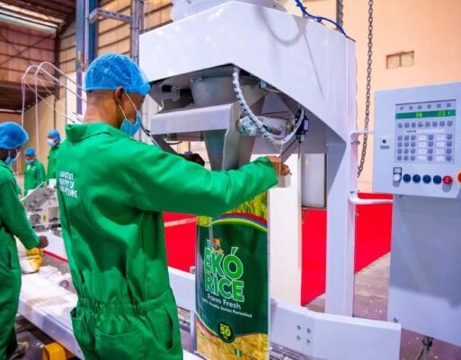A worker at the plant (Source: Bühler Holding AG