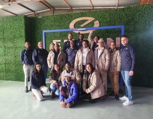 Team Engen are ready to welcome NAMPO visitors to their interactive stand features the famous Engen Tractor Museum (002)