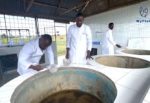 34 years old fish farmer setting the pace in cage farming in Tanzania