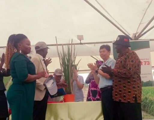 Officials launching WDR-73 at Wills and Wash Hotel in Mbale on Thursday. PHOTO-Nelson Mandela_