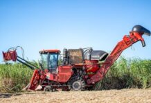 Enthusiastic response to middle East and Africa launch of Case IH Autosoft 900 series sugarcane harvester at Mauritius event