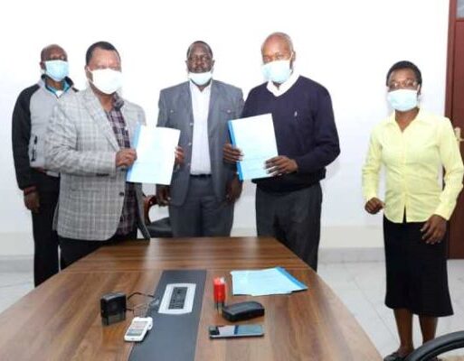 Kakamega County officials receiving fish export certification. Photo by Kakamega County_ (002)