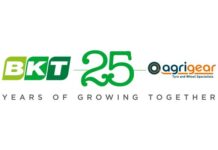 BKT and Agrigear together celebrating the 25th anniversary of their partnership