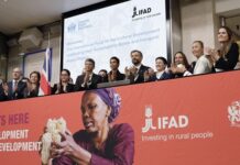 IFAD lists its sustainable bonds on the London Stock Exchange – ringing the bell for rural development