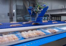 RoboBatcher robotic packing of chicken tenders