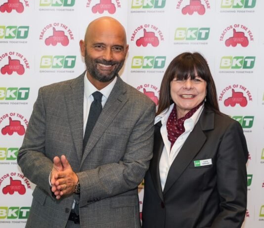 BKT renews partnership with Tractor of The Year in the name of innovation and sustainability