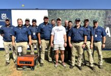 Kwagga Smith visits the Husqvarna Stand at NAMPO 2024!