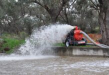 Flood Ready … Big pumps deliver more