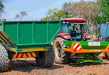 ERG Africa’s Frontier entity presents agricultural equipment to six communities to promote food security and alternative livelihoods