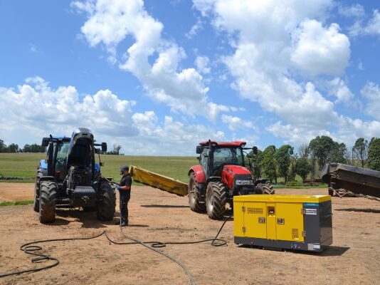 Atlas Copco U190 PACE Diesel Compressors Extend the Life of Agricultural Equipment