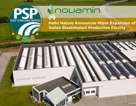 Hello Nature Announces Major Expansion of Italian Biostimulant Production Facility