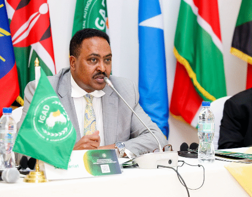 IGAD Executive Secretary Dr. Workneh Gebeyehu