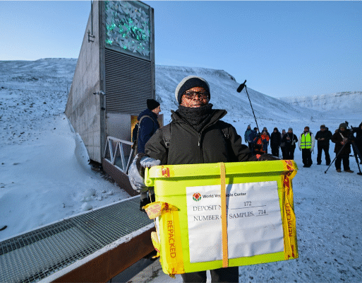 Svalbard Global Seed Vault in Norway