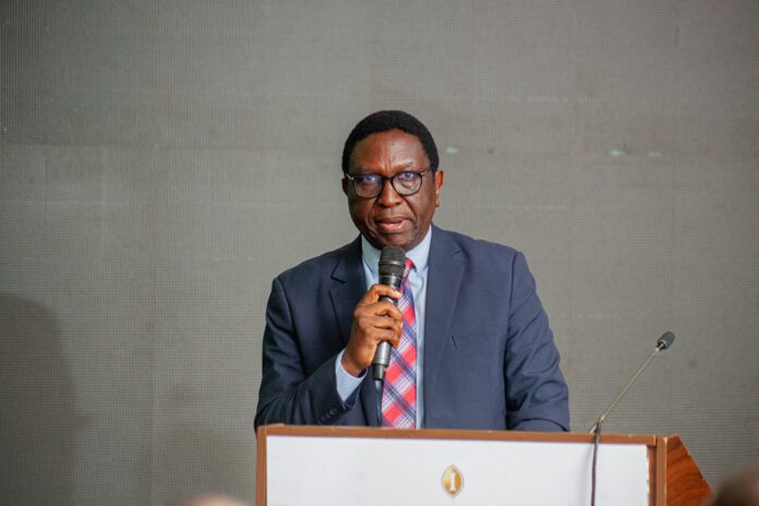 Hon. Peter Chibwe Kapala - Minister of Fisheries and Livestock for Zambia at the Poultry Futures Forum in Lusaka Zambia.