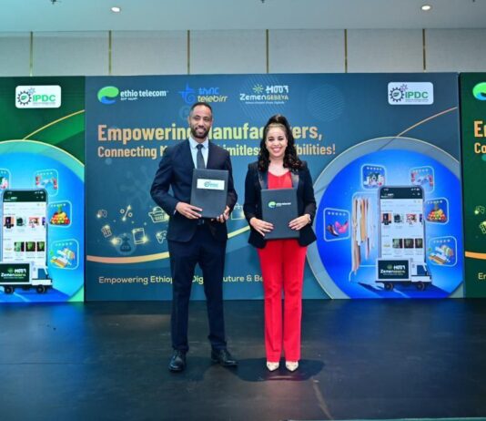 Ethio telecom and Ethiopia’s Industrial Parks Open Export-Grade Manufacturing to Local Market via Digital Platform
