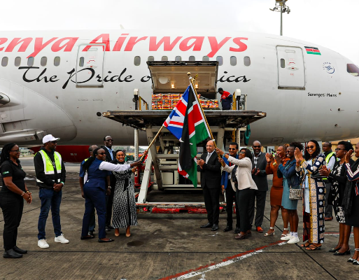 Apple mango Departure for the UK