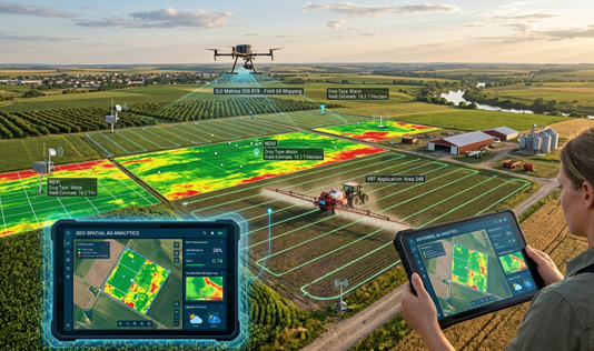 Geospatial agriculture analytics market set to hit $5.45B by 2033