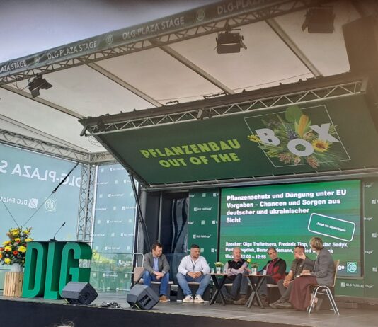 EU crop production in focus as German-Ukrainian delegation tours DLG Feldtage