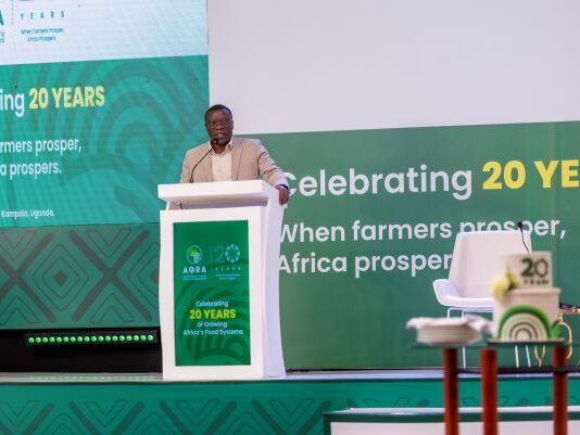 Uganda urged to close research-to-farm gap as AGRA marks 20 years of agricultural transformation