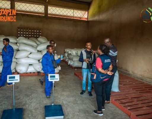 Burundi farmers grains trading centre