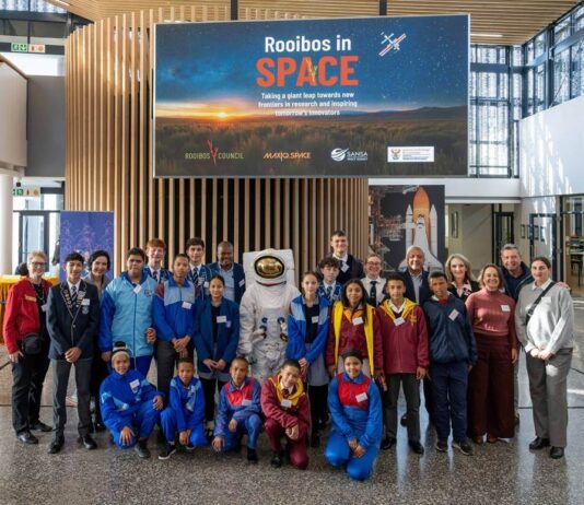 ROOIBOS HEADS TO SPACE IN GROUNDBREAKING SOUTH AFRICAN STEM INITIATIVE