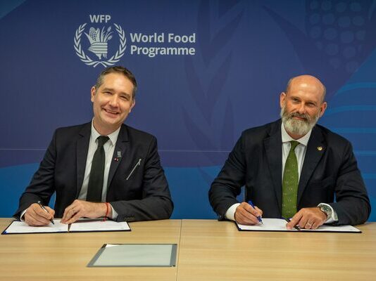 CIMMYT, WFP sing agreement to advance global food security and resilient food systems