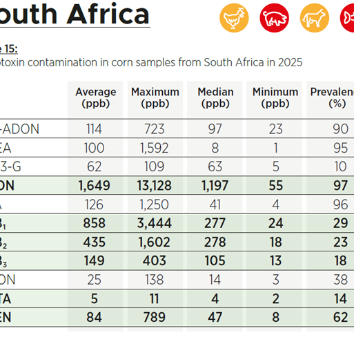 Mycotoxins in SA