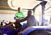 Tigane farmers receive tractor, implements from MEC Sambatha to boost rural farming and food security