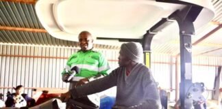 Tigane farmers receive tractor, implements from MEC Sambatha to boost rural farming and food security