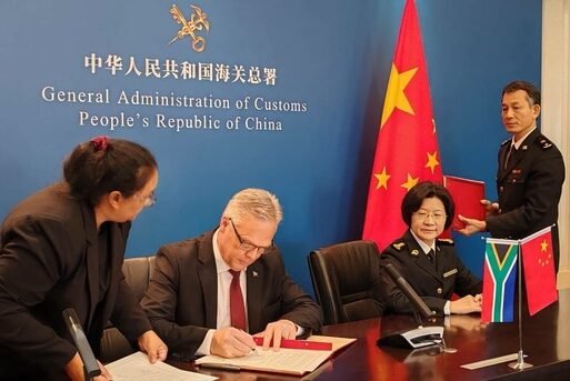 South Africa, Chinese cherry trade agreement
