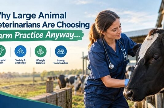 Why Large Animal Veterinarians Are Choosing Farm Practice Anyway