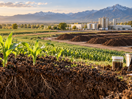 Turning Dairy Processing Residuals into Resources for Healthier Soils
